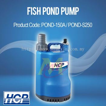 HCP POND-150A / POND-S250 Fish Pond Pump
