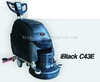 Iblack C43E - Cable Operated Walk Behind Auto Scrubber