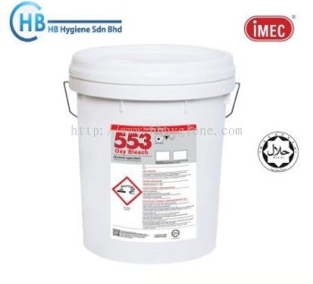 IMEC 553 Oxy Bleach All Purpose Oxygen Bleach, Halal, 20L