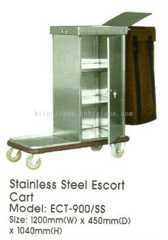 Stainless Steel Escort Cart