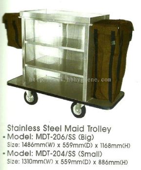 Stainless Steel Maid Trolley