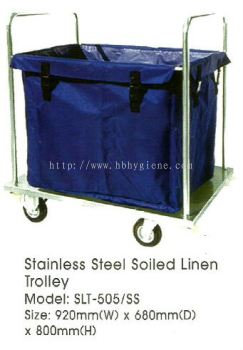 Stainless Steel Soiled Linen Trolley