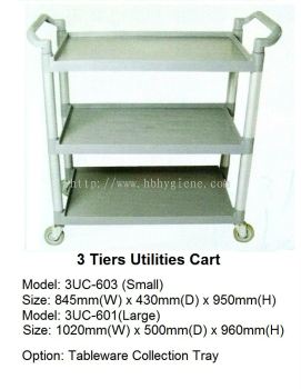 3 Tiers Utilities Cart