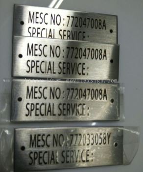 laser marking and Laser Engraving Mechine Tag or using for Merine & shipping Dack (click for more detail)