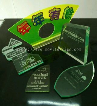 Arcylic Plate ,Acyclic box or laser cut 2D & 3D n laser Engraving logo & text (click for more detail)