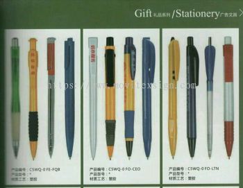 Staionery pen gift uv print on logo n address 