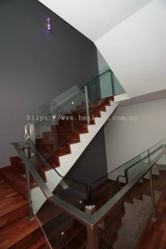 Staircase Glass Railing