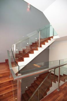 Staircase Glass Railing