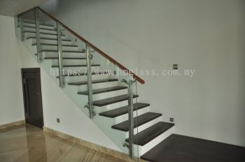 Staircase Glass Railing