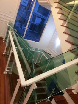 Staircase Glass Railing