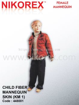 448001 C CHILD FIBER MANNEQUIN SKIN (KM 1) 