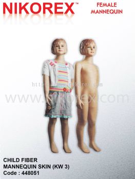 448051 - CHILD FIBER MANNEQUIN SKIN (KW 3)