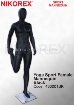 460001BK - FEMALE SPORT/M (EGG FACE) MATTE BLACK (M6S009-1)