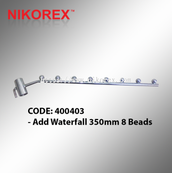 400403 - Add Waterfall 350mm 8 Beads