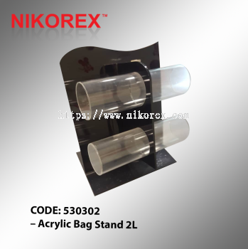 530302 C Acrylic Bag Stand 2L
