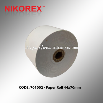 701002 - Paper Roll 44x70mm 