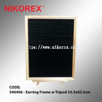 546406 - Earring Frame w Tripod 33.5x43.5cm