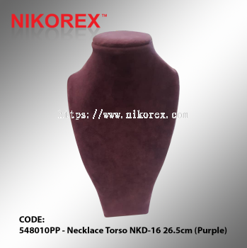 548010PP - Necklace Torso NKD-16 26.5cm (Purple)