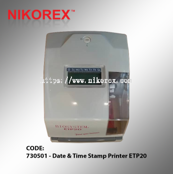 730501 - Date & Time Stamp Printer ETP20