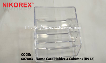 607803 - Name Card Holder 3 Columns (B912)