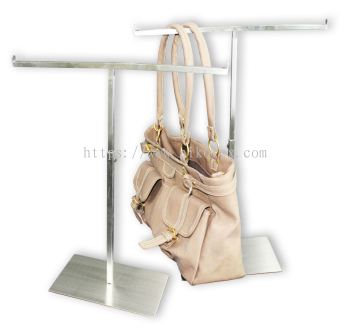 530104 - SS BAG STAND 2 SIDED TQ-021