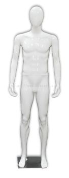 434003WHC MALE PLASTIC MANNEQUIN G/WHITE (M03)