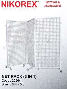 301402 - T-Net Rack 3in1 9'L x 6'H
