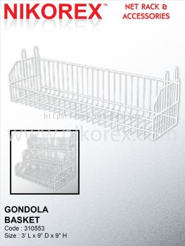 310553 - GONDOLA BASKET 3'L X 9"D X 9"H