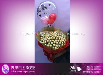 Balloon and Bouquet Set06(SGD150)
