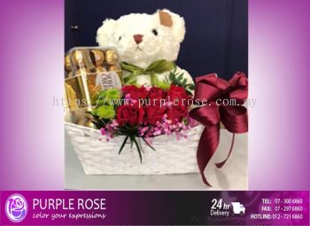 Flower Gift Basket