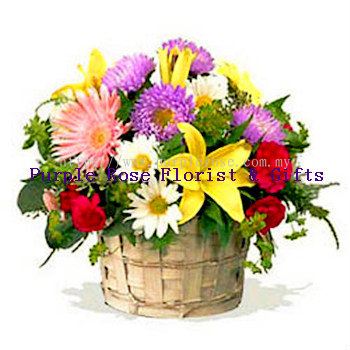 Flowers Basket Set 24(SGD54)