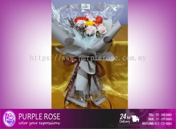 Soap Flower Bouquet Set 80