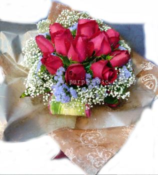 Rose Bouquet Set 04-Deep Love(SGD44)