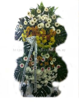 Condolence Sympathy Stand34-Treasured Memories(SGD120)