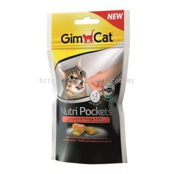 GIMCAT NUTRI POCKETS OMEGA 3 & 6