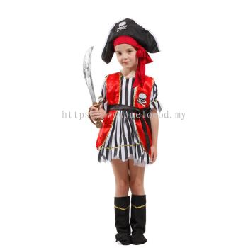 G-0181 Pirate Red Vest -Kid