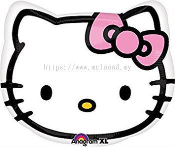Foil 33*38cm Anagram Hello Kitty Head