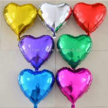 Foil  Heart Balloon - 1pcs