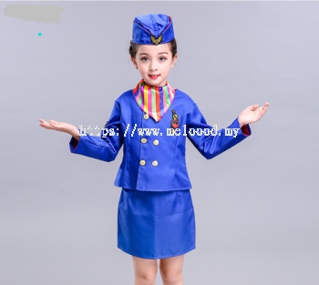 STEWARDESS KID BLUE