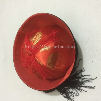 Chinese Officer Hat whit Ponytail