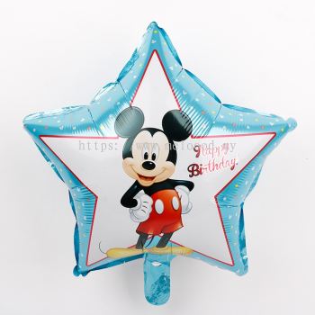 Foil 18" Mickey Star