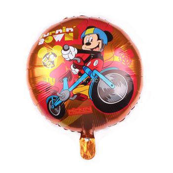 Foil 18" Mickey - Bicycle