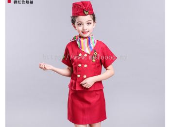 STEWARDESS KID RED