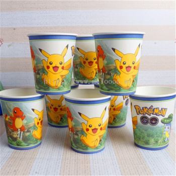 Paper Cup 10'S - Pokemon