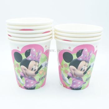 Paper Cup 10'S - Minnie