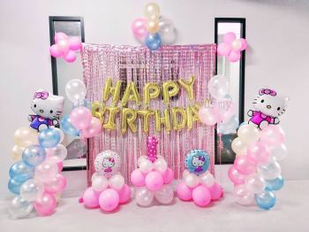 happy birthday  balloon decor