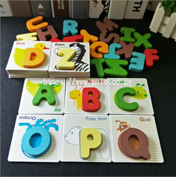 Baby Child Early Learning Recognize Puzzle ABCD