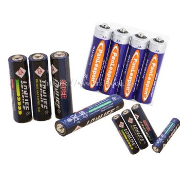 Ready Stock Battery 1.5V Heavy Duty Bateri AA / AAA