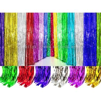 Foil Tassel Curtain Tassel Wedding Backdrop Birthday Backdrop