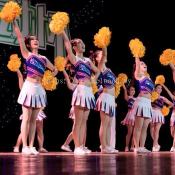 Cheerleader Costume Kid - Stage Performance Team Uniform